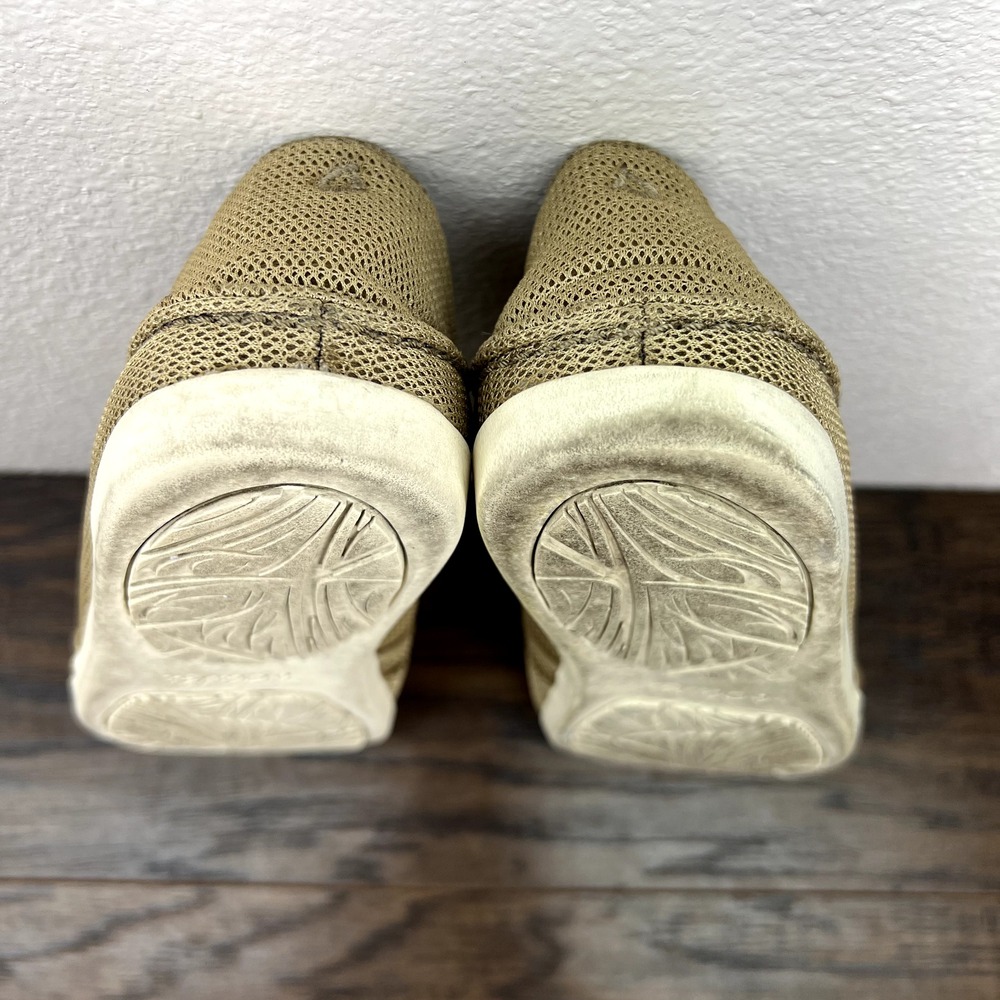 Olukai Womens Shoes Size 9.5 Wailua Mesh Tan Comfort Flats Slip On - Picture 10 of 10